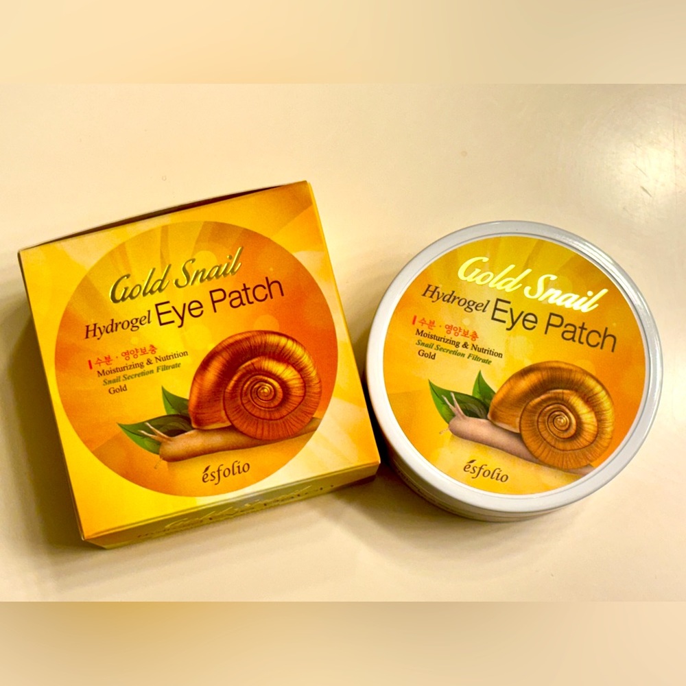 esfolio - Gold Snail Hydrogel Eye Patch 60pcs - Made in Korea